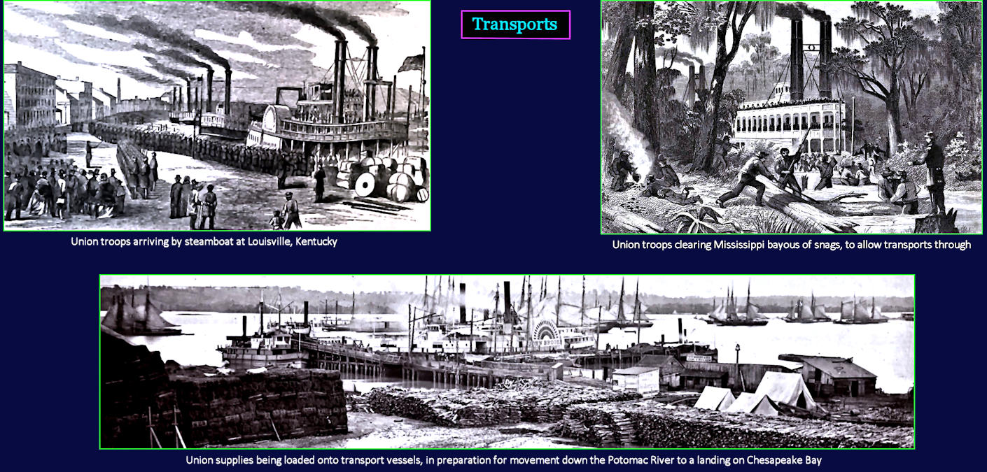 Civil War transports